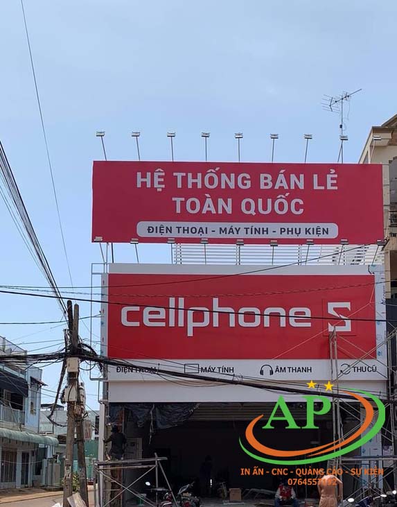 Thi công Bảng hiệu alu Thi công Bảng hiệu alu